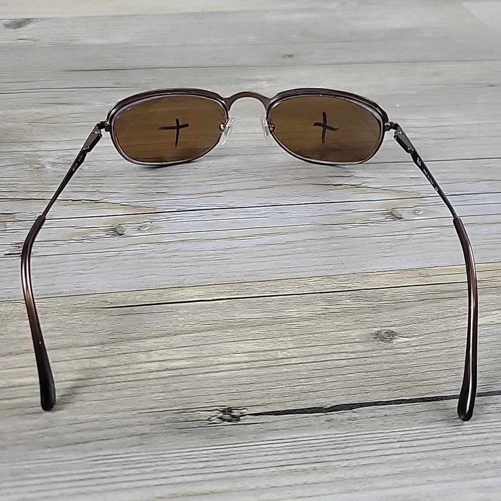 Ray-Ban RB3105 W3137 Predator‎ Brown Metal Sleek Eyeglasses Frames Only